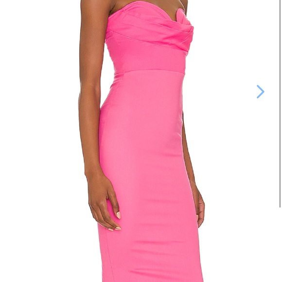 More to Come Sophia Strapless Midi Dress Size: XS - Picture 3 of 10